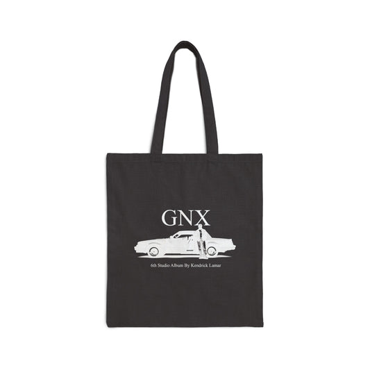 Kendrick Lamar Merch - GNX Tour Merch Black Tour Dates Tote Bag