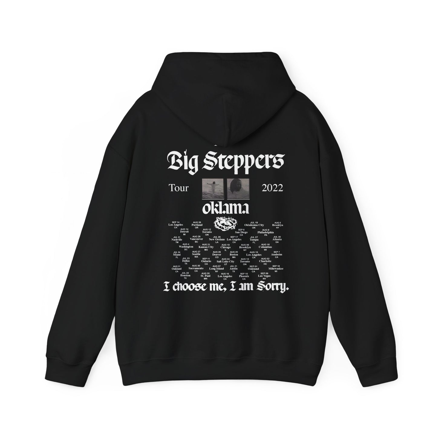 Kendrick Lamar Merch - Mr. Morale & The Big Steppers Are You Happy For Me Black Tour Dates Hoodie