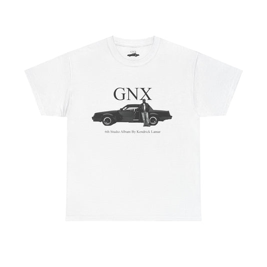 Kendrick Lamar Merch - GNX Tour Merch White Signature Tee